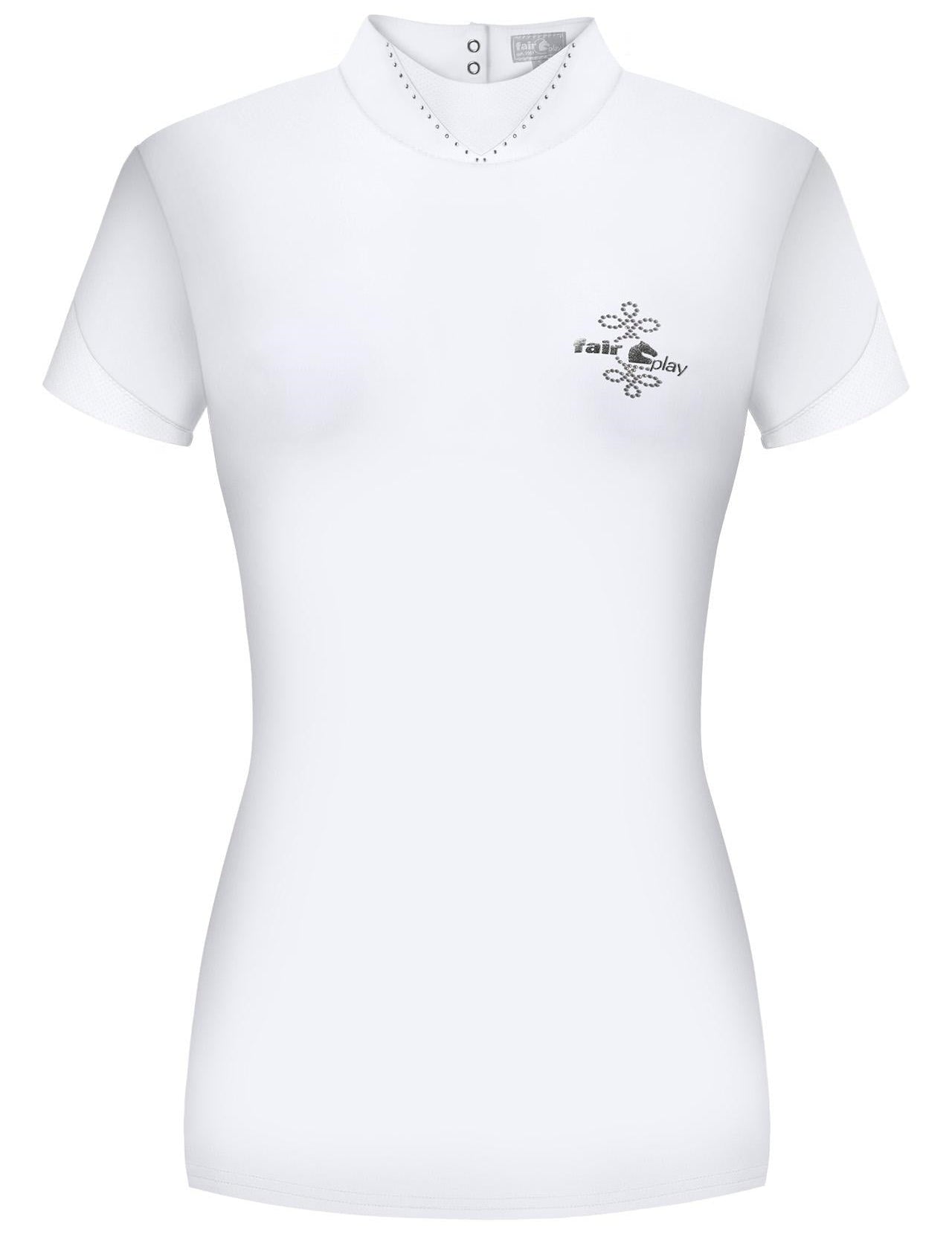 Competition shirt FP BRUNA white 46 - Equiluxe Tack - Equiluxe Tack