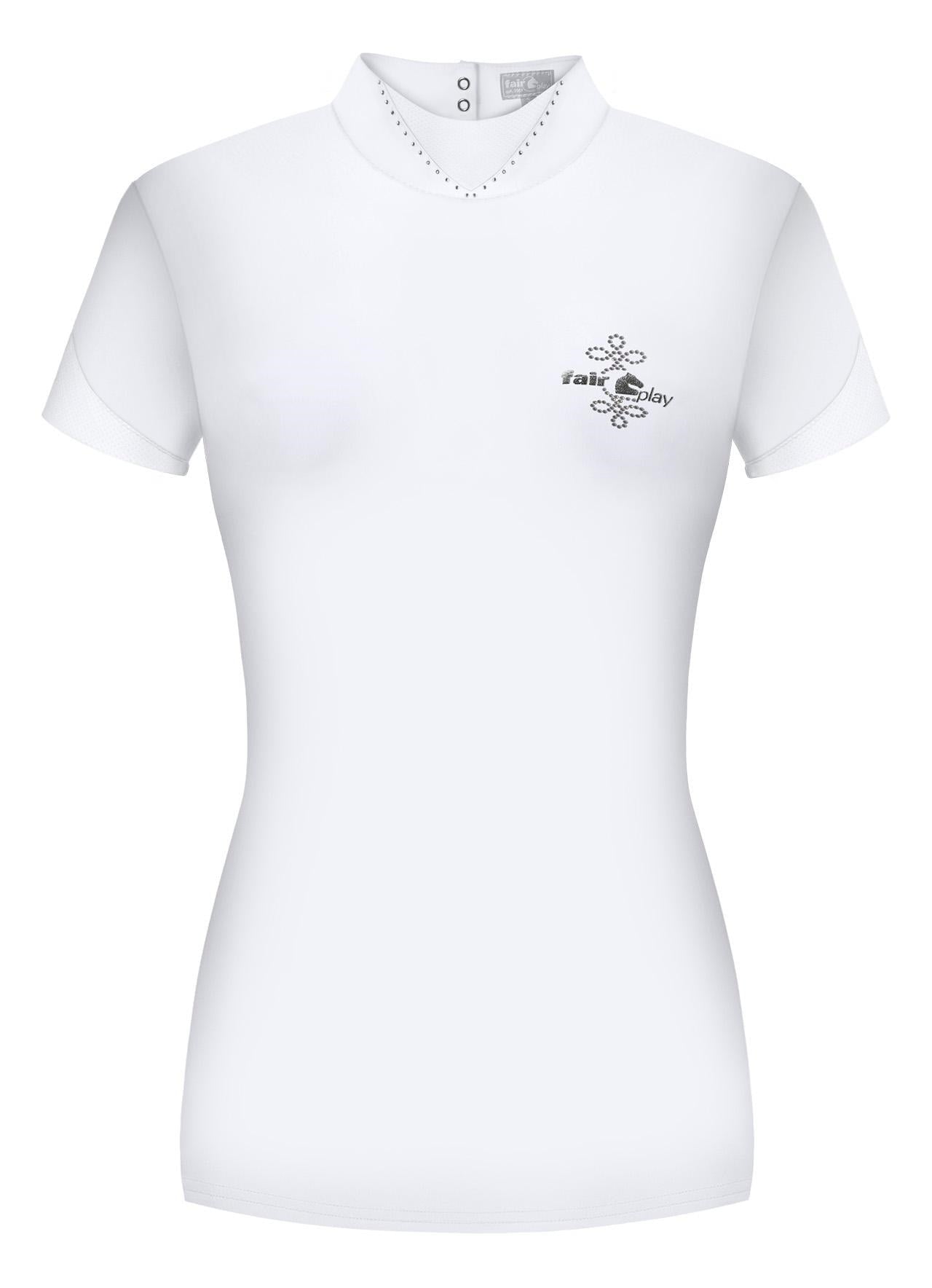 Competition shirt FP BRUNA white 46 - Equiluxe Tack - Equiluxe Tack