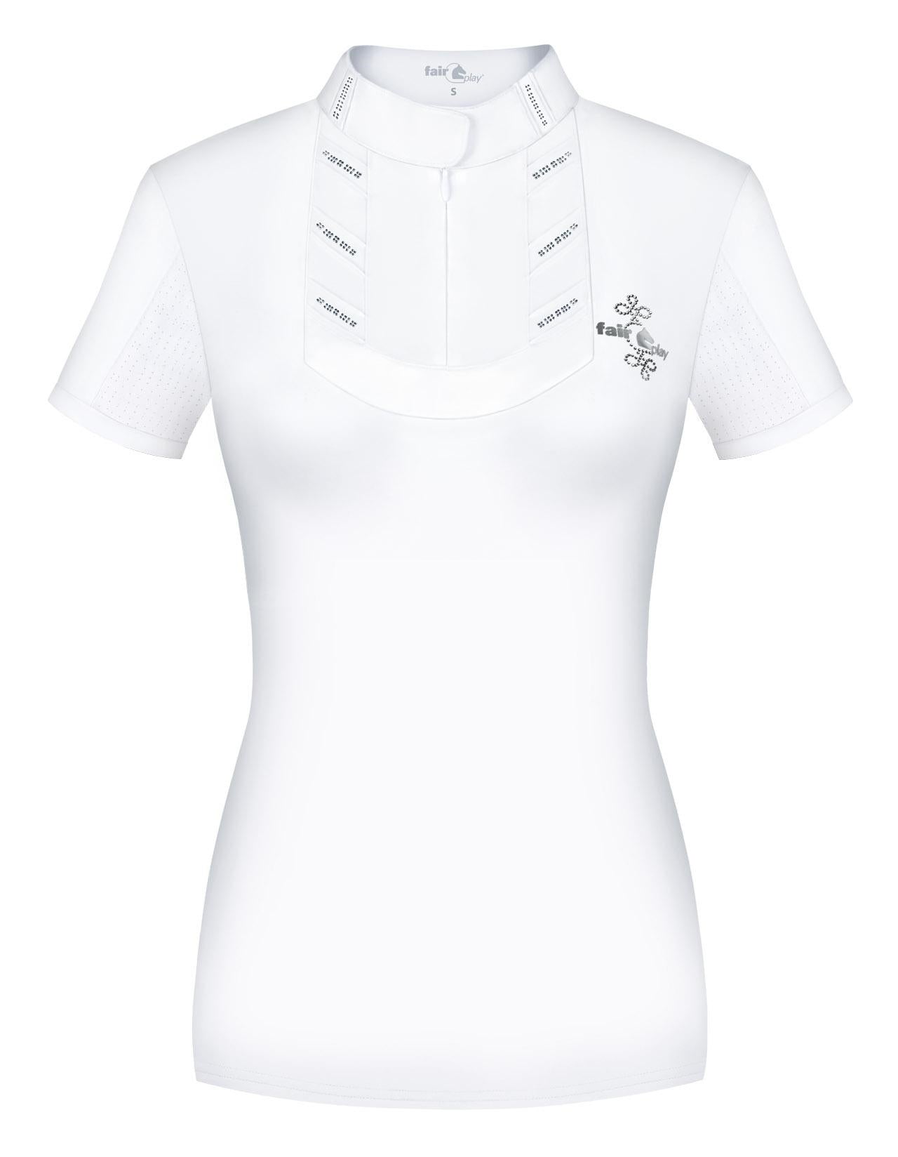 Competition shirt FP INGRID white 44 - Equiluxe Tack - Equiluxe Tack