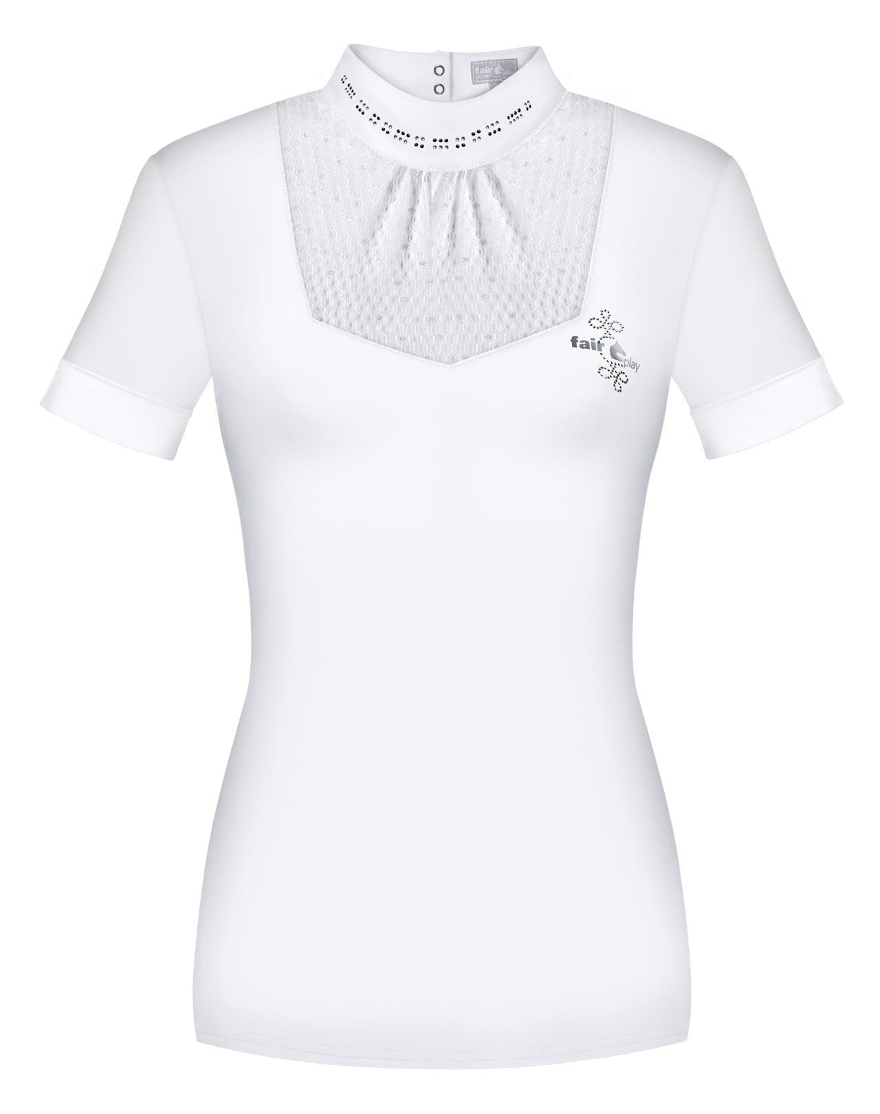 Competition shirt FP LARA white 44 - Equiluxe Tack - Equiluxe Tack