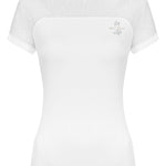 Competition shirt FP LUCIA 2.0 white 46 - Equiluxe Tack - Equiluxe Tack