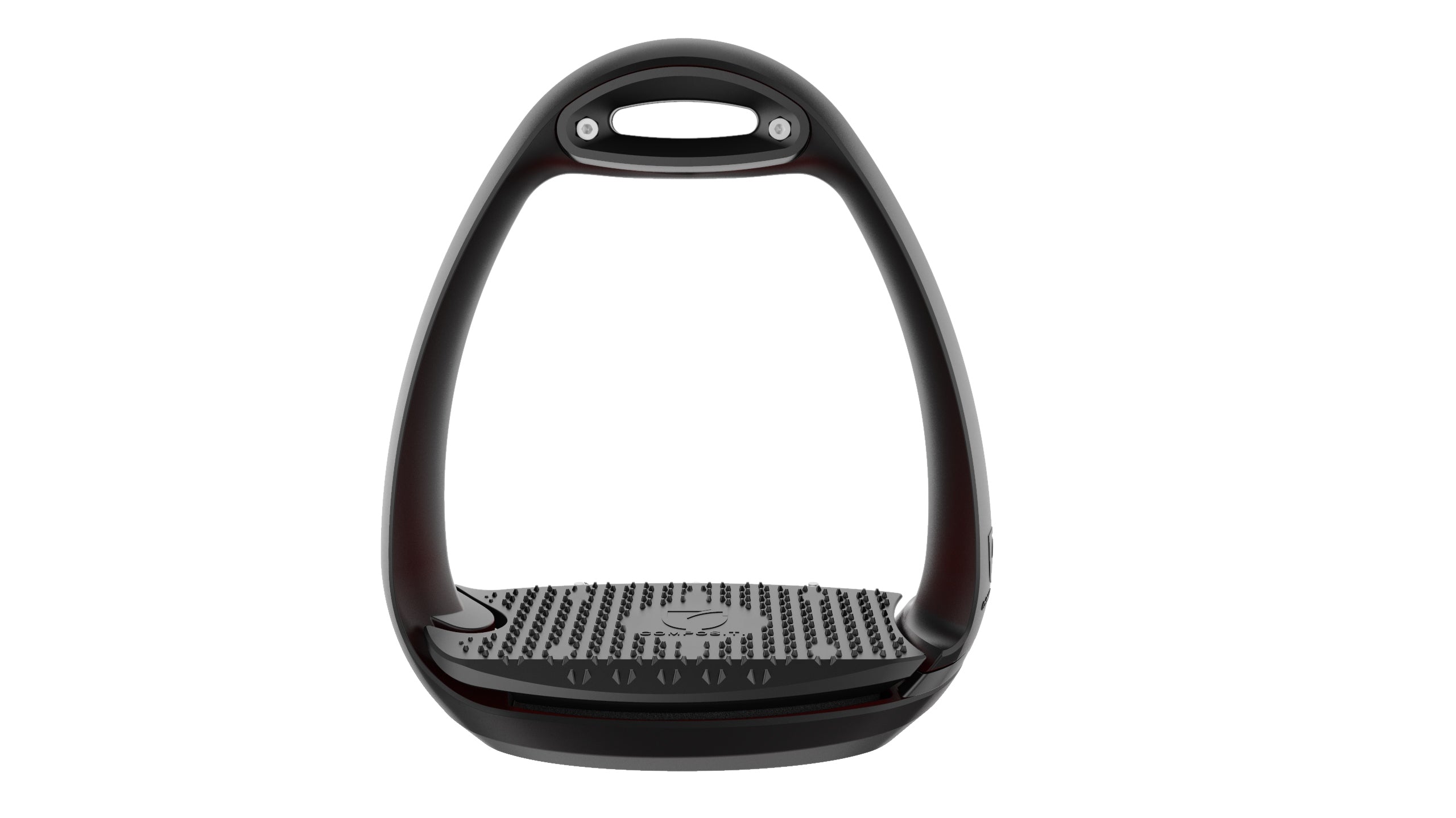 Compositi "Eole Soft" Adult Stirrups - Black - Compositi - Equiluxe Tack