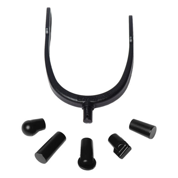 Compositi Kit Hotspur Compositi Black 5 In 1 (Pair Of Spurs + 5 Interchangeable Heads) - Compositi - Equiluxe Tack