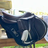 Contour Jump Mesh Saddle Pad with Quick Dry Cotton Lining in Navy, White or Black - CorrectConnect - Equiluxe Tack