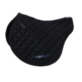 Contour Jump Mesh Saddle Pad with Quick Dry Cotton Lining in Navy, White or Black - CorrectConnect - Equiluxe Tack