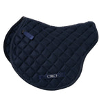 Contour Jump Mesh Saddle Pad with Quick Dry Cotton Lining in Navy, White or Black - CorrectConnect - Equiluxe Tack