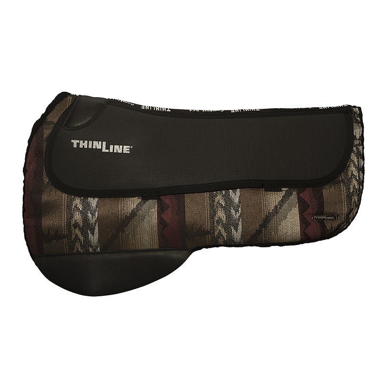 ThinLine Contour Western Ranch Round Skirt Pad - Equiluxe Tack