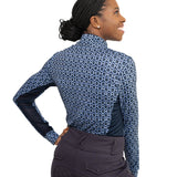 Cool and Comfortable Technical Riding Shirt in Blue - CorrectConnect - Equiluxe Tack