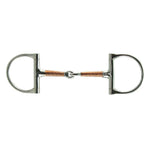 Copper Dee Wire Wound Mouth Stainless Steel Bit 5" - Equiluxe Tack - Equiluxe Tack