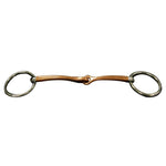 Copper Triangle Snaffle Bit 5" with 1 - 1/2" Rings - Equiluxe Tack - Equiluxe Tack