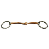 Copper Triangle Snaffle Bit 5" with 1 - 1/2" Rings - Equiluxe Tack - Equiluxe Tack