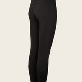 Coquet High Waist Coolmax Black Knee Patch Breeches - Espoir Equestrian - Equiluxe Tack