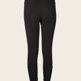 Coquet High Waist Coolmax Black Knee Patch Breeches - Espoir Equestrian - Equiluxe Tack