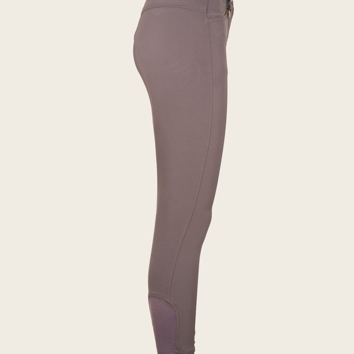 Coquet High Waist Coolmax Poppyseed Knee Patch Breeches - Espoir Equestrian - Equiluxe Tack