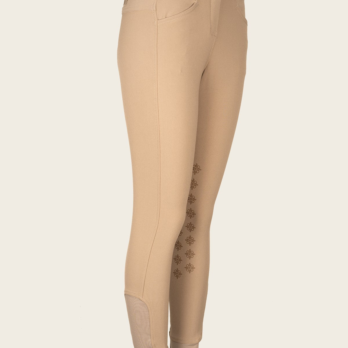 Coquet High Waist Hunter Bamboo Tan Breeches - Espoir Equestrian - Equiluxe Tack