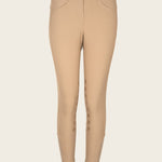 Coquet High Waist Hunter Bamboo Tan Breeches - Espoir Equestrian - Equiluxe Tack