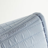 Corduroy Dressage Saddle Pad - Baby Blue - Equipad Equestrian - Equiluxe Tack