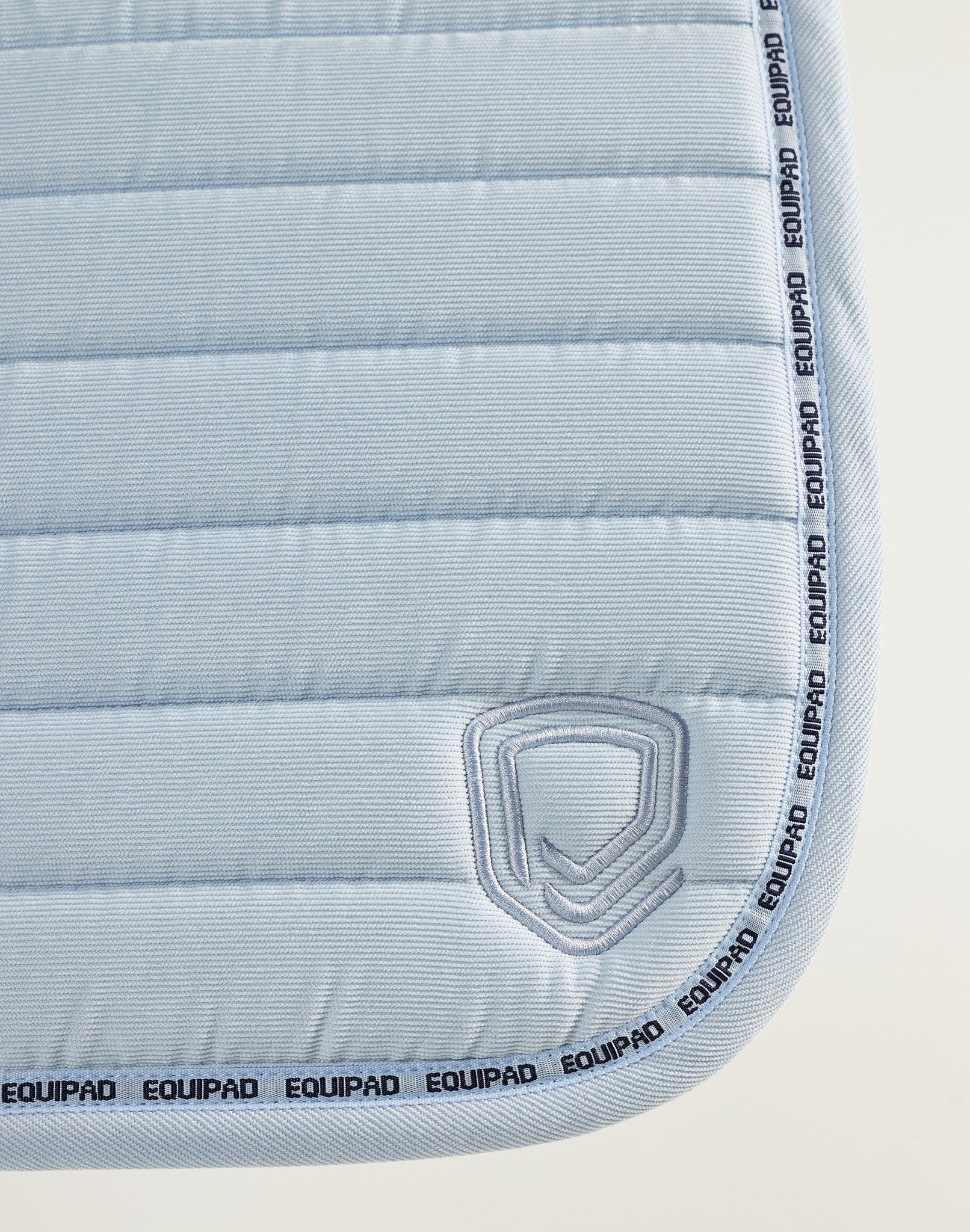 Corduroy Dressage Saddle Pad - Baby Blue - Equipad Equestrian - Equiluxe Tack