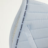 Corduroy Dressage Saddle Pad - Baby Blue - Equipad Equestrian - Equiluxe Tack