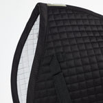 Core Recycled Black Jumping / AP Saddle Pad - Equipad - Equiluxe Tack