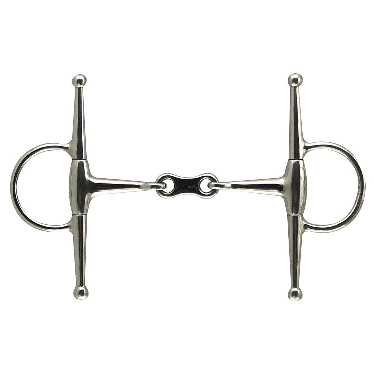 Coronet French Mouth Stainless Steel Full Cheek Eggbutt Bit - Equiluxe Tack - Equiluxe Tack