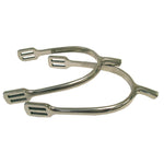 Coronet POW Stainless Steel Light Weight Square Slot Ladies Spurs - Equiluxe Tack - Equiluxe Tack