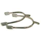 Coronet POW Stainless Steel Light Weight Square Slot Ladies Spurs - Equiluxe Tack - Equiluxe Tack
