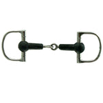 Coronet Stainless Steel Rubber Mouth Dee Bit - Equiluxe Tack - Equiluxe Tack
