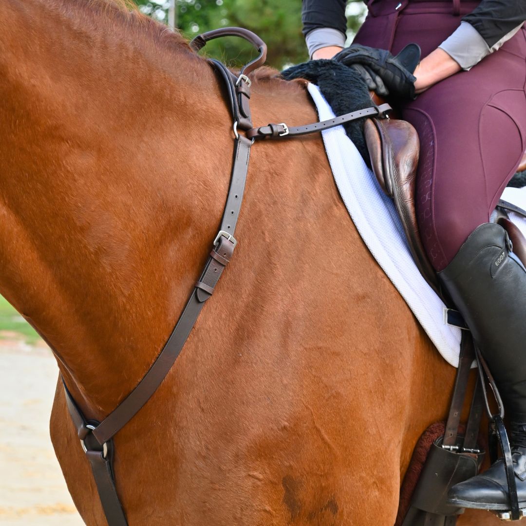 CorrectConnect 3 - Point Breastplate with Double Neck Strap - CorrectConnect - Equiluxe Tack