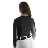 CorrectConnect Cool and Comfortable Black Sun Shirt with Glitter Bars - CorrectConnect - Equiluxe Tack