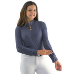 CorrectConnect Cool and Comfortable Navy Sun Shirt - CorrectConnect - Equiluxe Tack