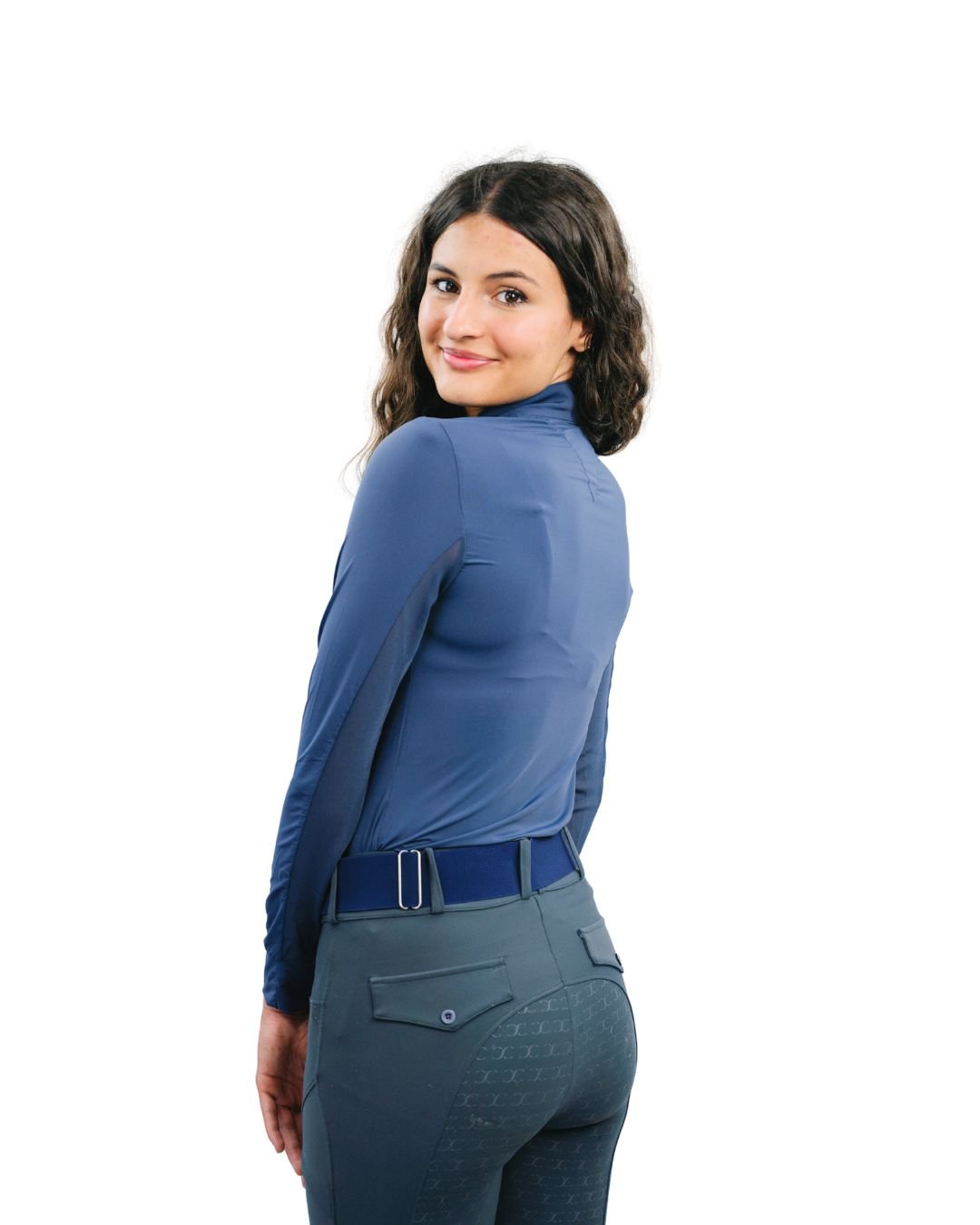 CorrectConnect Cool and Comfortable Navy Sun Shirt - CorrectConnect - Equiluxe Tack