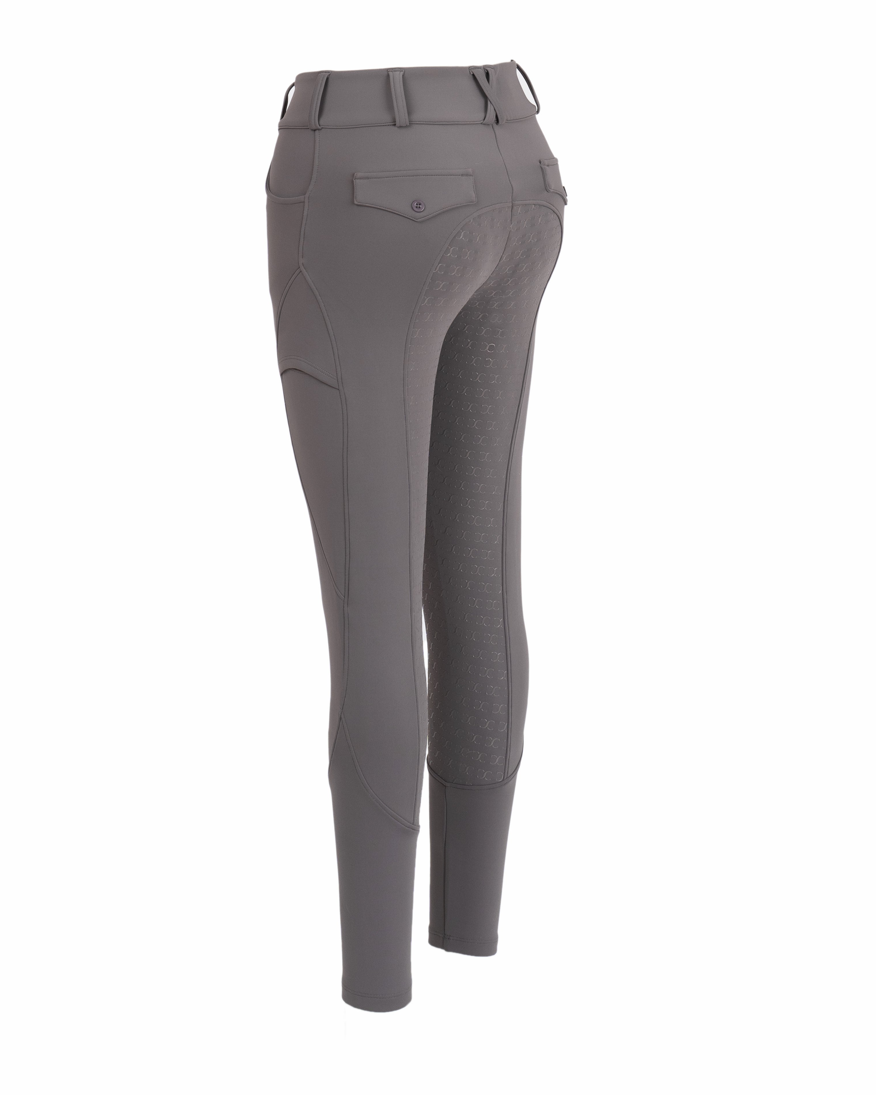CorrectConnect Dove Grey Mid - Weight Winter Full Seat Breeches - CorrectConnect - Equiluxe Tack