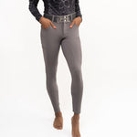 CorrectConnect Dove Grey Mid - Weight Winter Full Seat Breeches - CorrectConnect - Equiluxe Tack