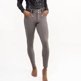 CorrectConnect Dove Grey Mid - Weight Winter Full Seat Breeches - CorrectConnect - Equiluxe Tack