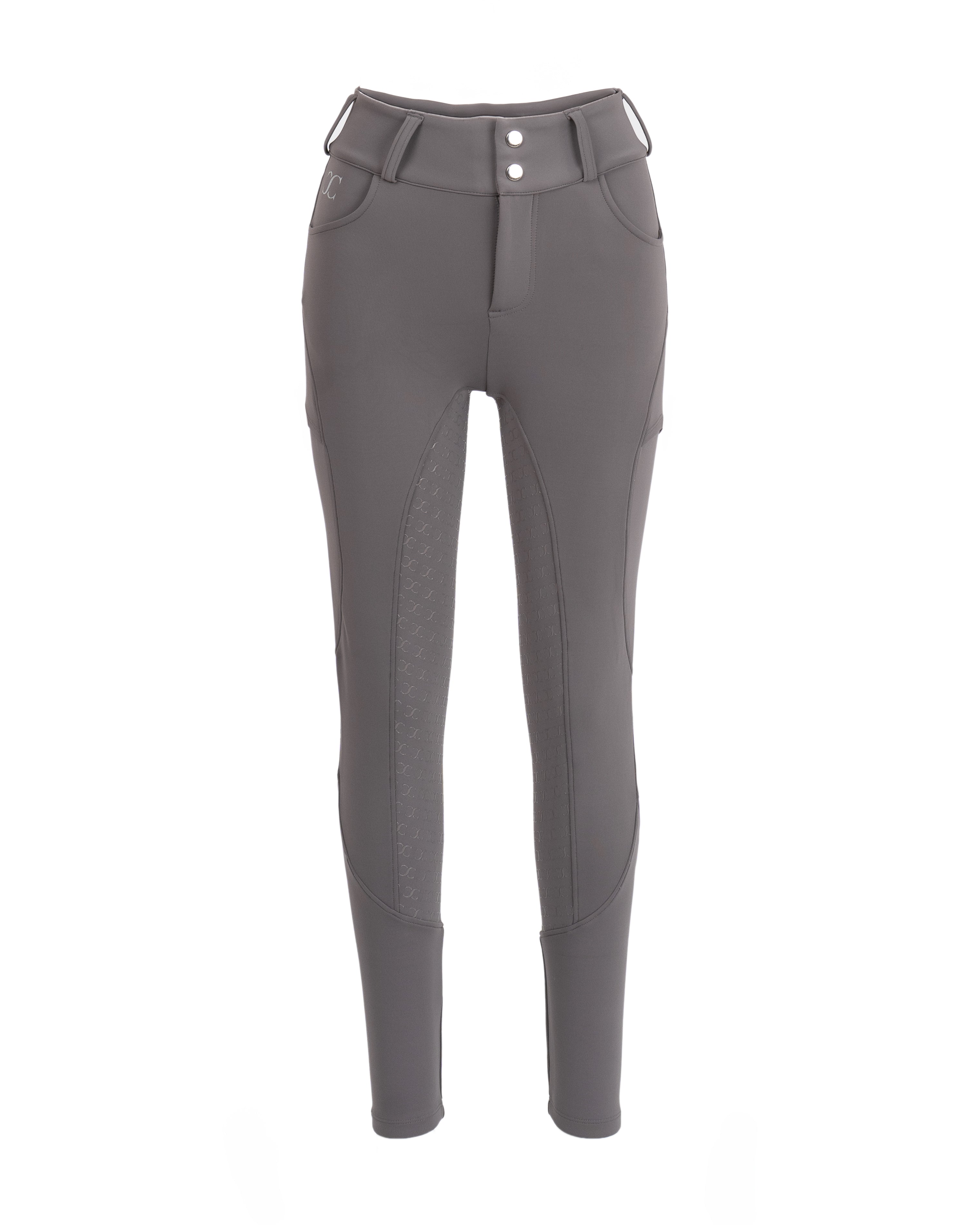 CorrectConnect Dove Grey Mid - Weight Winter Full Seat Breeches - CorrectConnect - Equiluxe Tack