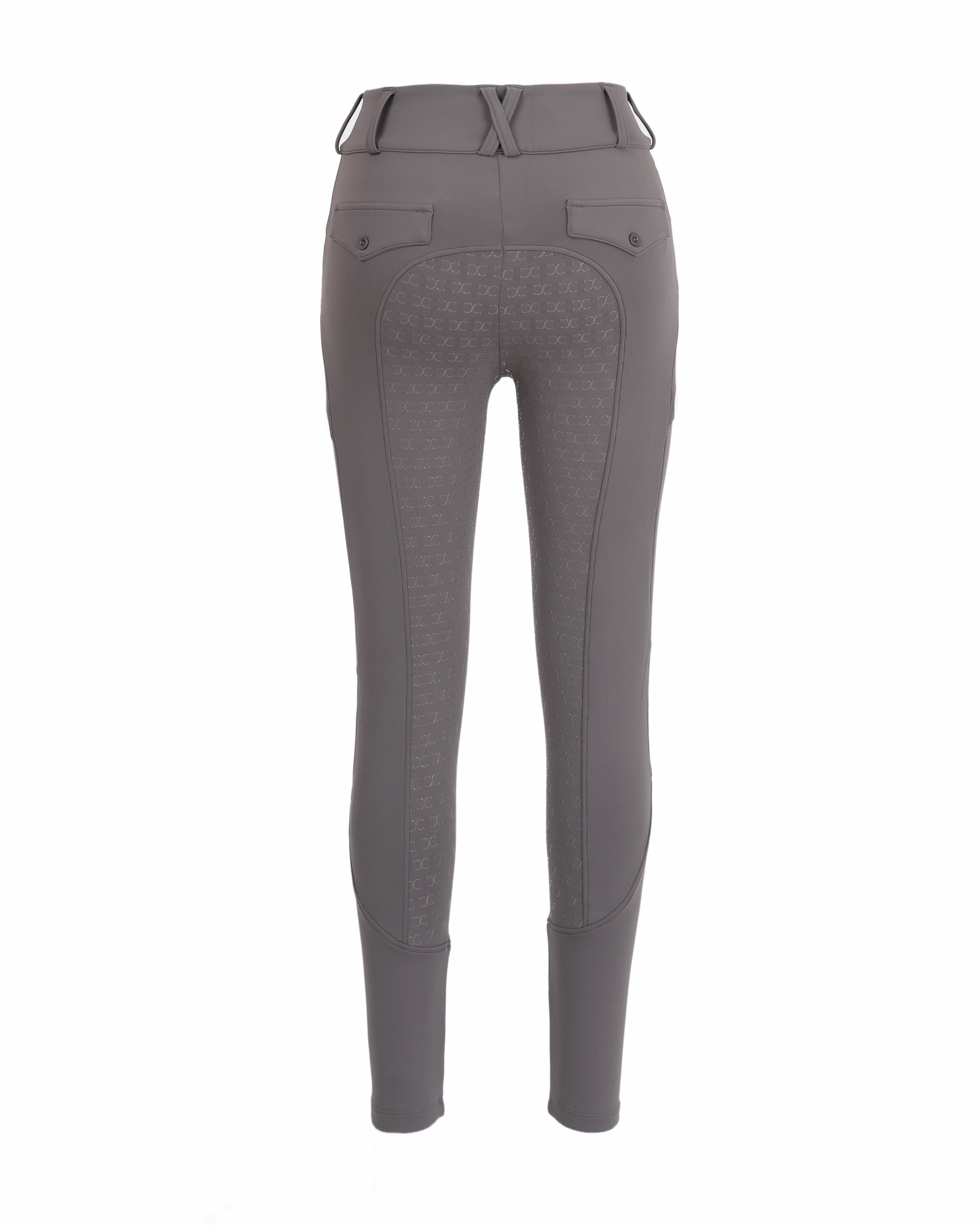 CorrectConnect Dove Grey Mid - Weight Winter Full Seat Breeches - CorrectConnect - Equiluxe Tack