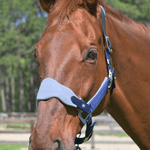 CorrectConnect Magna Halter ™ in Blue with Fleece and Leather Breakaway - CorrectConnect - Equiluxe Tack