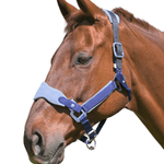 CorrectConnect Magna Halter ™ in Blue with Fleece and Leather Breakaway - CorrectConnect - Equiluxe Tack