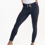 CorrectConnect Navy Blue Mid - Weight Winter Full Seat Breeches - CorrectConnect - Equiluxe Tack