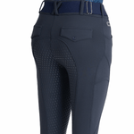 CorrectConnect Navy Blue Mid - Weight Winter Full Seat Breeches - CorrectConnect - Equiluxe Tack