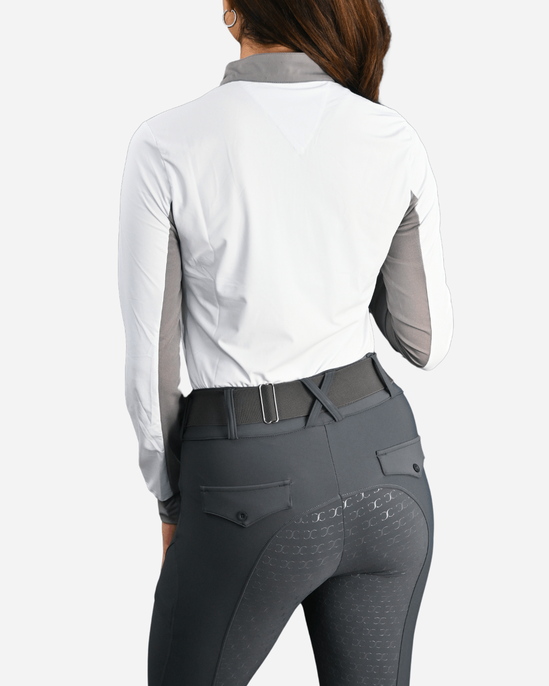 CorrectConnect Slate Grey Just Right Summer Breeches + Free Bit Belt - CorrectConnect - Equiluxe Tack