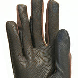 CorrectConnect Tackified Copper Tech™️ Leather Premium Riding Glove in Brown - CorrectConnect - Equiluxe Tack