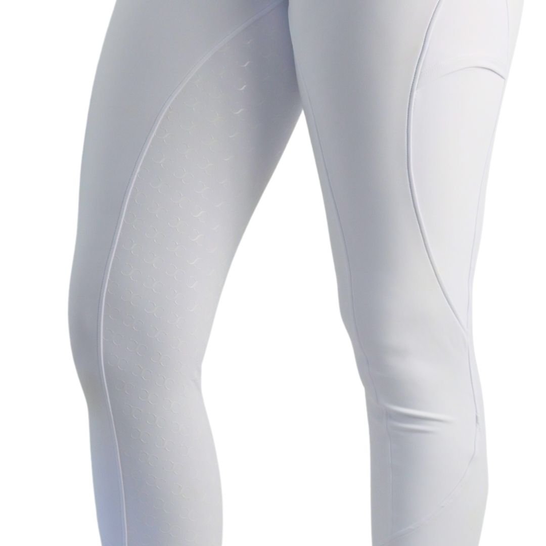 CorrectConnect White Just Right Summer Breeches + Free Bit Belt - CorrectConnect - Equiluxe Tack