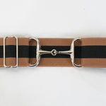 Costello - 2" Silver Snaffle Elastic Belt - Ellany Equestrian - Equiluxe Tack