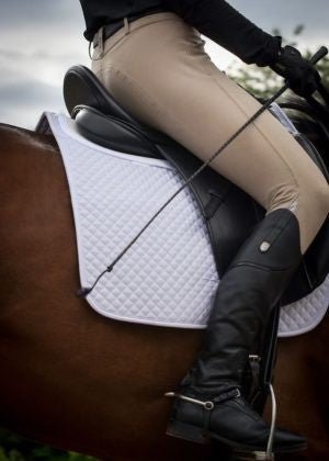 Cotton Quilted Saddle Pads - Equiluxe Tack - Equiluxe Tack