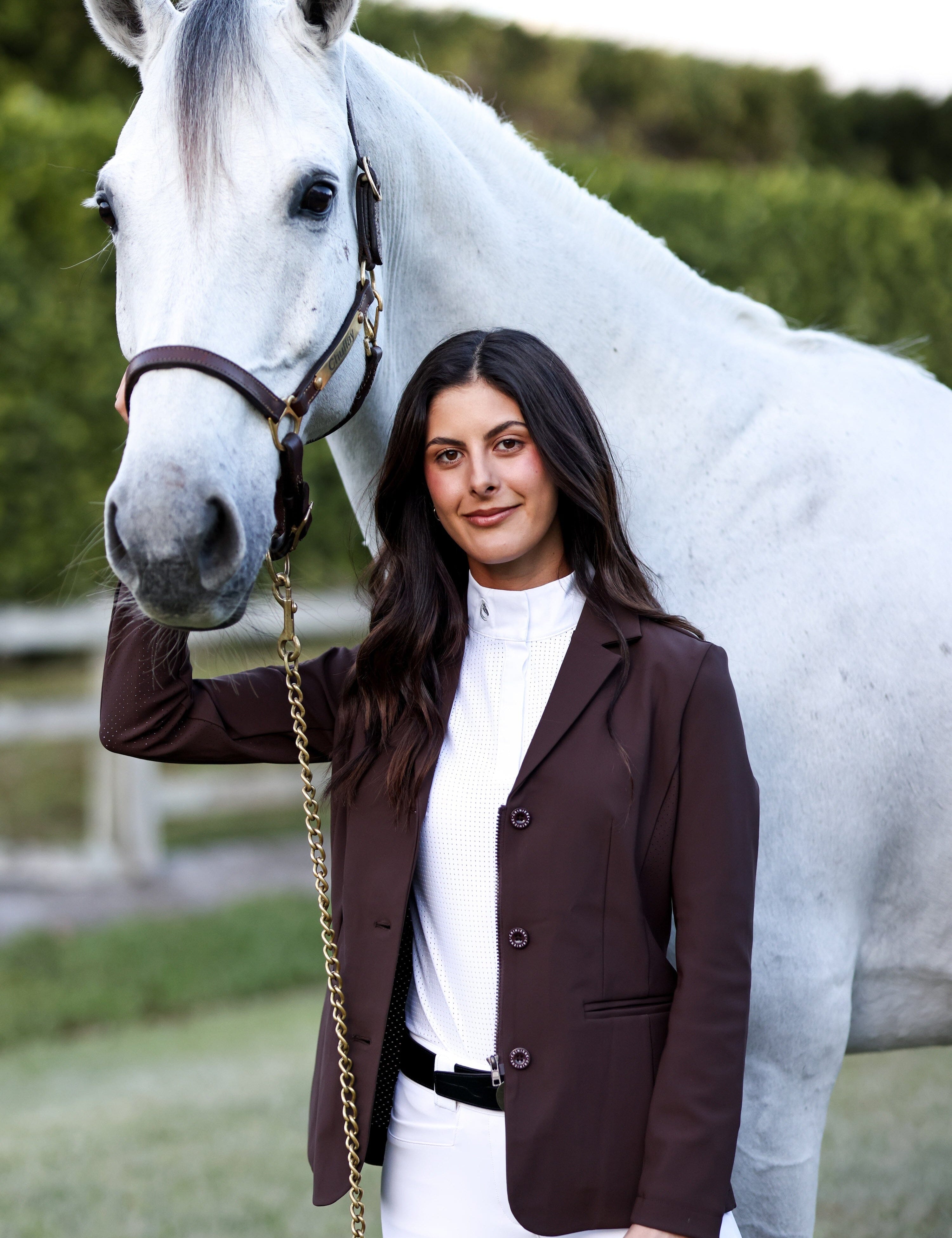 CRINIĒRE Alexandra Show Coat | Mocha - C R I N I Ē R E - Equiluxe Tack