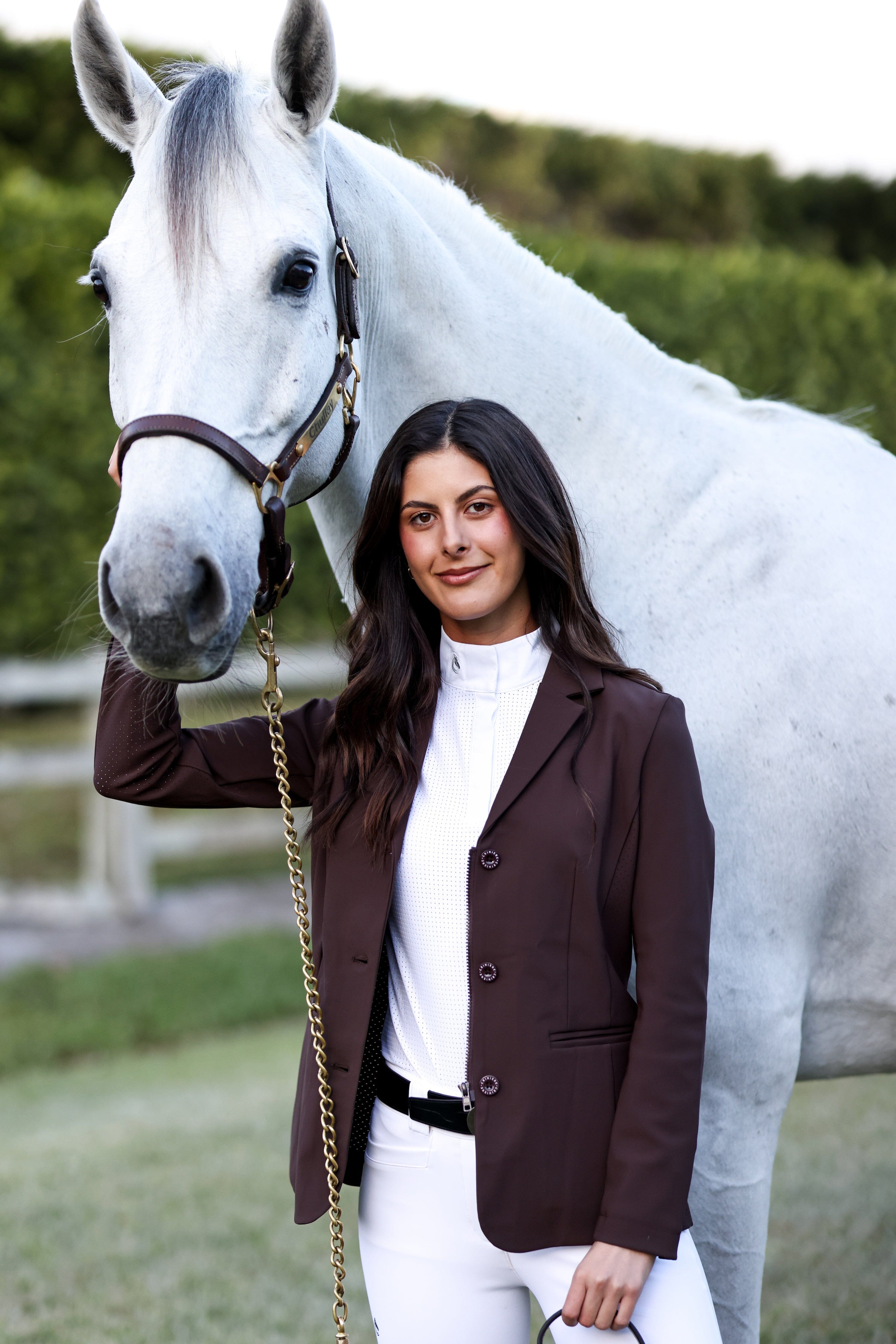 CRINIĒRE Alexandra Show Coat | Mocha - C R I N I Ē R E - Equiluxe Tack