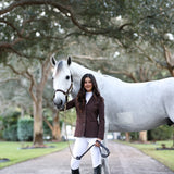 CRINIĒRE Alexandra Show Coat | Mocha - C R I N I Ē R E - Equiluxe Tack