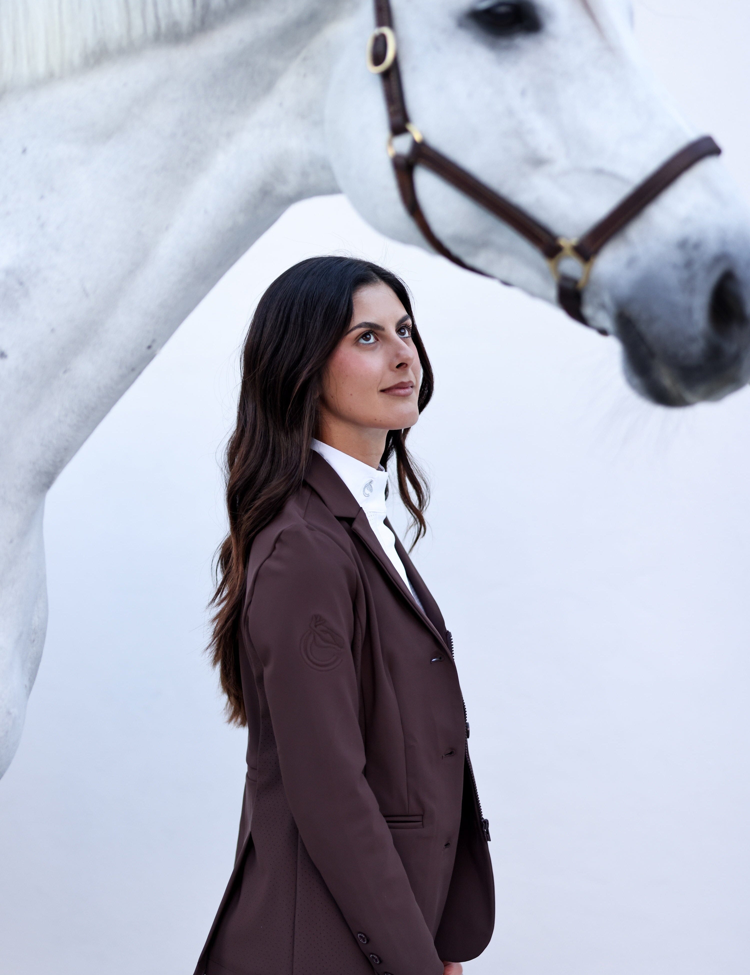 CRINIĒRE Alexandra Show Coat | Mocha - C R I N I Ē R E - Equiluxe Tack